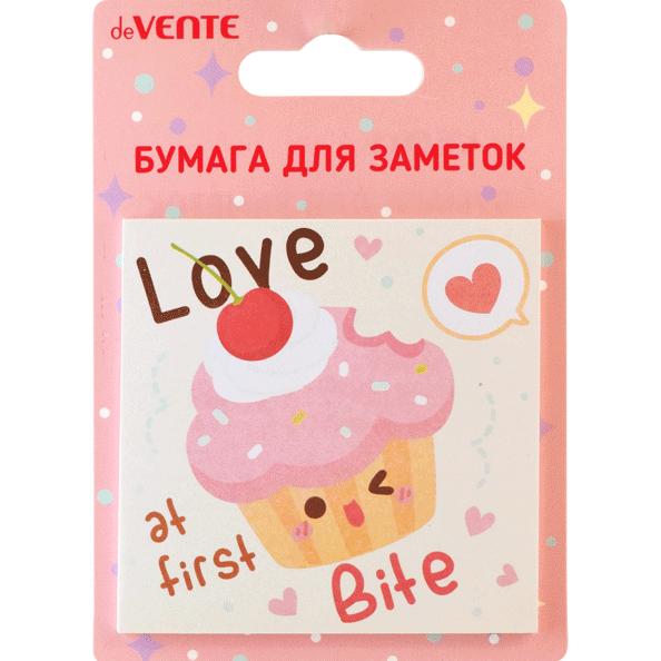 Бумага на л/п 75*75 мм 30 л. "deVENTE. Dessert" офсет 80 г/м², ассорти дизайнов