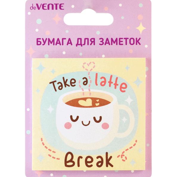 Бумага на л/п 75*75 мм 30 л. "deVENTE. Dessert" офсет 80 г/м², ассорти дизайнов