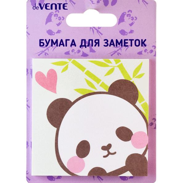 Бумага на л/п 75*75 мм 30 л. "deVENTE. Panda" офсет 80 г/м²