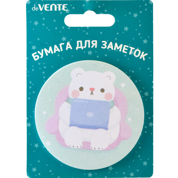 Бумага на л/п D-70 мм 30 л. "deVENTE. Animals work" офсет 80 г/м², печать 4+0, ассорти дизайнов, в к