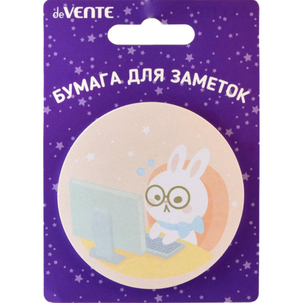 Бумага на л/п D-70 мм 30 л. "deVENTE. Animals work" офсет 80 г/м², печать 4+0, ассорти дизайнов, в к