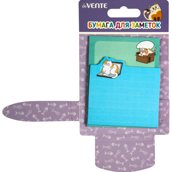 Бумага на л/п набор "deVENTE. Cats" 70x90 мм, 70x70 мм, 55x70 мм и 40x70 мм, 4x20 листов, офсет 80 г