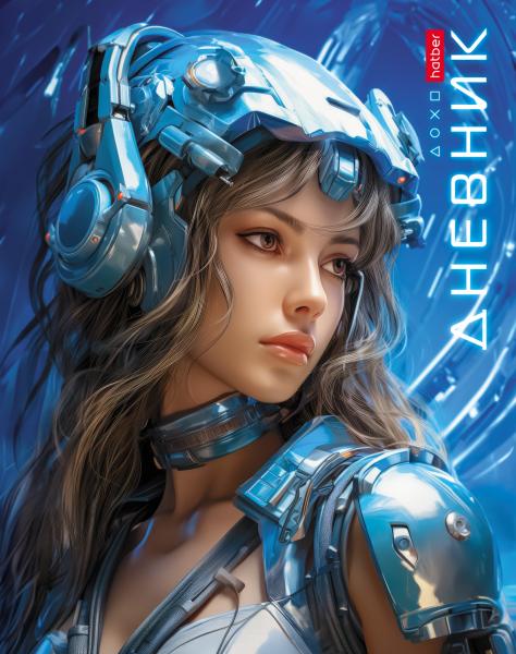 Дневник 1-11 кл. 40 л. тв.переплет "Гостья из будущего" глянц. ламин