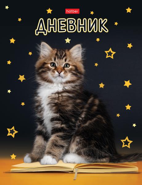 Дневник 1-11 кл. 40 л. тв.переплет "Котобук" глянц. ламин.