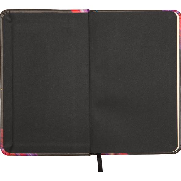 Ежедневник недат А5 "deVENTE. Galaxy" (145 ммx205 мм) 320 стр. черно-малиновый дизайн, кремовая бума