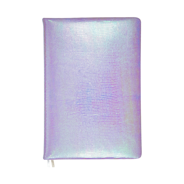 Ежедневник недат А5 "deVENTE. Glossy" (145 ммx205 мм) 320 стр, нежно-розовый блестящий, кре