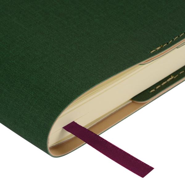 Ежедневник недат А5 "SORRENTO" (ЗЕЛЕНЫЙ)