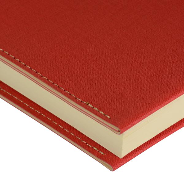 Ежедневник недат А5 "SORRENTO" (КРАСНЫЙ)