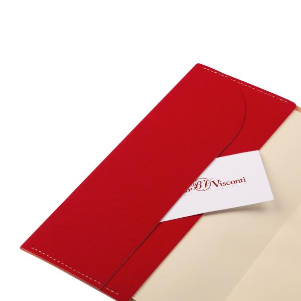 Ежедневник недат А5 "SORRENTO" (КРАСНЫЙ)