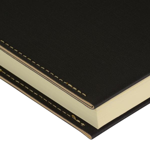 Ежедневник недат А5 "SORRENTO" (ЧЕРНЫЙ)