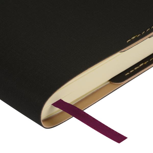 Ежедневник недат А5 "SORRENTO" (ЧЕРНЫЙ)