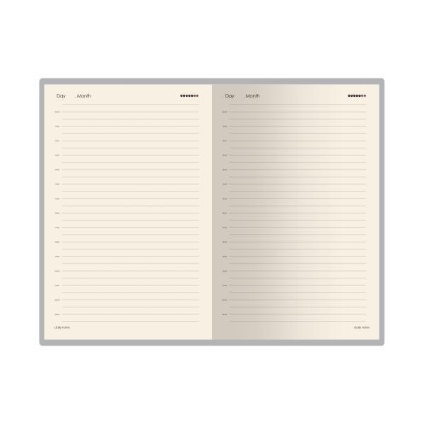 Ежедневник недат А5 "SORRENTO" (ЯРКО СИНИЙ)