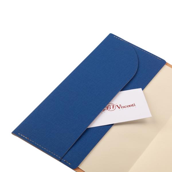 Ежедневник недат А5 "SORRENTO" (ЯРКО СИНИЙ)