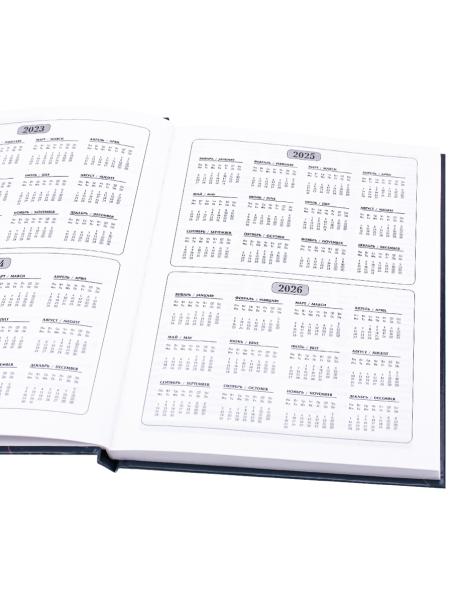 Ежедневник недат А5 80 л. "ИССЛЕДОВАНИЕ ГАЛАКТИКИ" 7БЦгл.лам,сер.тис,цв.мел обл, ТМ"Collezione"