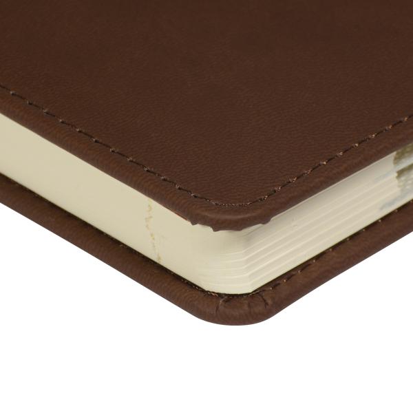 Ежедневник недат А5 с индексами "VELVET INDEX" (КОРИЧНЕВЫЙ)