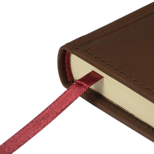 Ежедневник недат А5 с индексами "VELVET INDEX" (КОРИЧНЕВЫЙ)