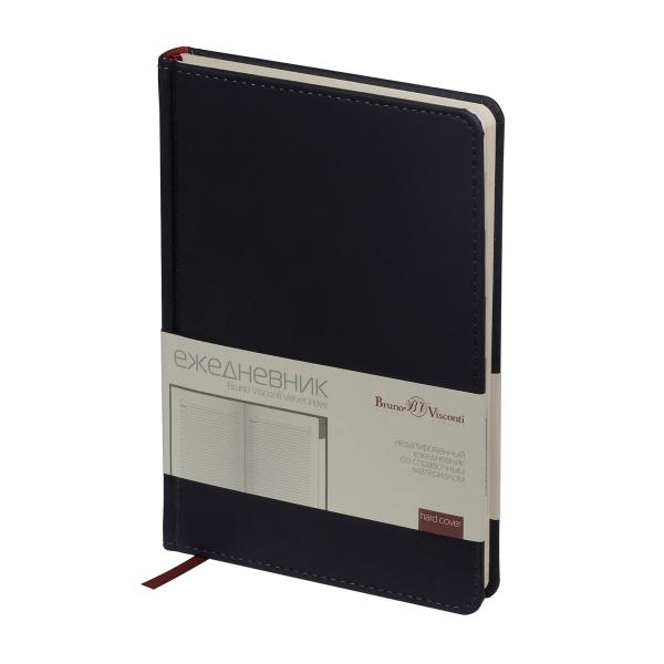 Ежедневник недат А5 с индексами "VELVET INDEX" (ТЕМНО-СИНИЙ NAVY)