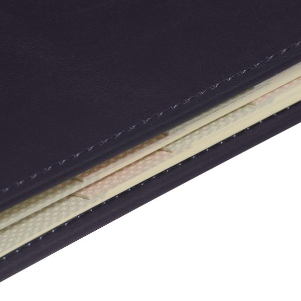 Ежедневник недат А5 с индексами "VELVET INDEX" (ТЕМНО-СИНИЙ NAVY)