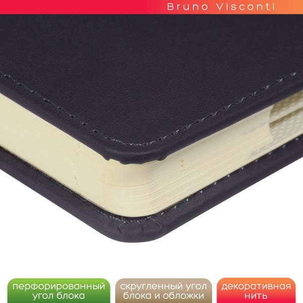 Ежедневник недат А5 с индексами "VELVET INDEX" (ТЕМНО-СИНИЙ NAVY)