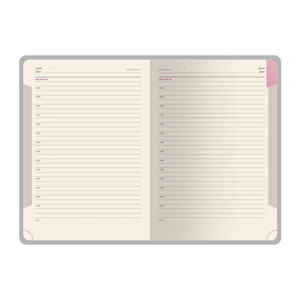 Ежедневник недат А5 с индексами "VELVET INDEX" (ТЕМНО-СИНИЙ NAVY)