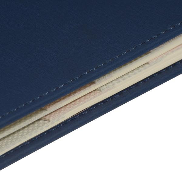 Ежедневник недат А5 с индексами "VELVET INDEX" (ТЕМНО-СИНИЙ)