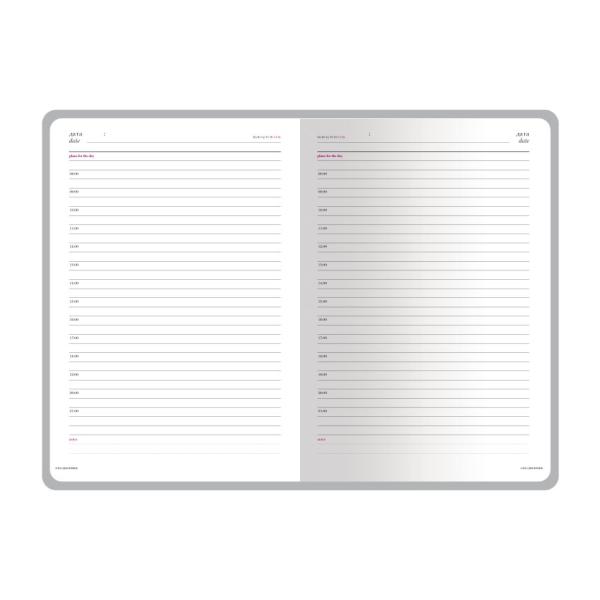 Ежедневник недат А5+ "SIDNEY NEBRASKA" (ЧЕРНЫЙ ) золотой обрез, золотые уголки