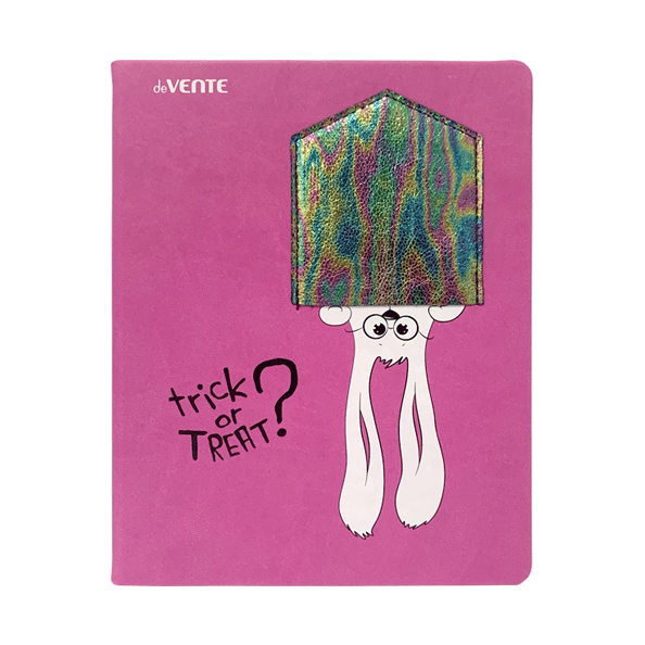 Записная книжка А5 160 стр. кл. "deVENTE. Rabbit in the pocket" иск. кожа, кремовая бумага 70 г/м²