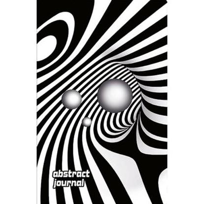 Записная книжка А5 56 л. "АБСТРАКЦИЯ 4", скрепка, Софт тач с выбор.УФ-лаком  (130х210мм)