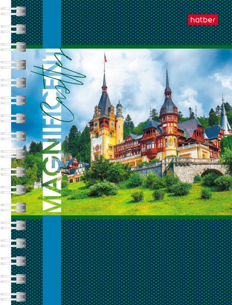 Записная книжка А6 140 л. кл. на гребне "Кошарики"