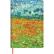 Записная книжка А6 80 л. ЛАЙТ, кожзам, Greenwich Line "Vision. Van Gogh. Poppy field", тон. блок, зо