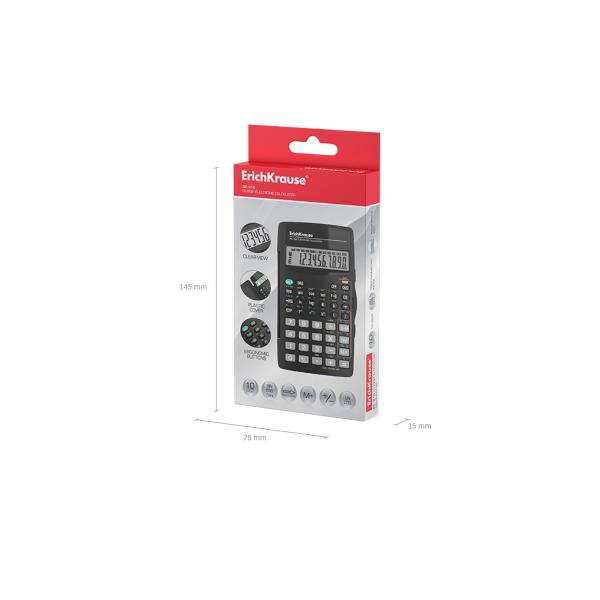 Калькулятор научный 10 разр. ErichKrause SC-910 Classic, черный