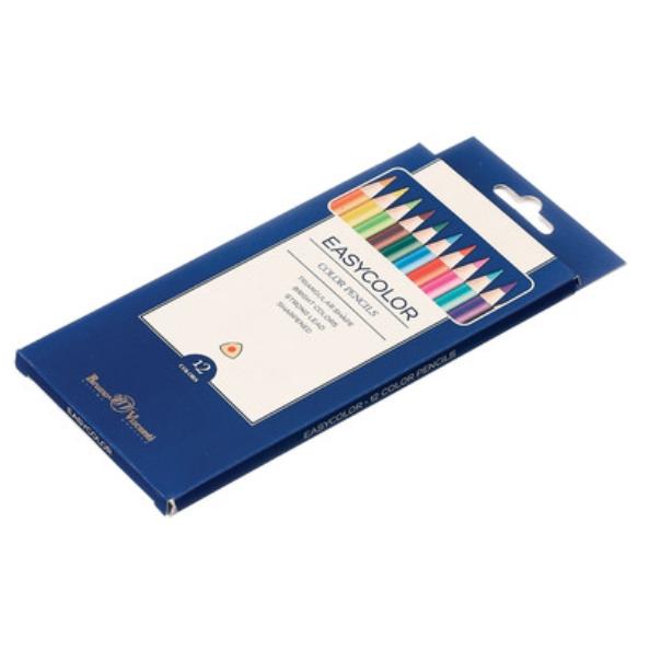Карандаши 12 цв. "EASYCOLOR"