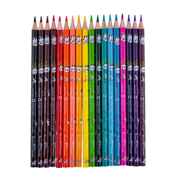 Карандаши 18 цв. дерево, BV KIDSCOLOR