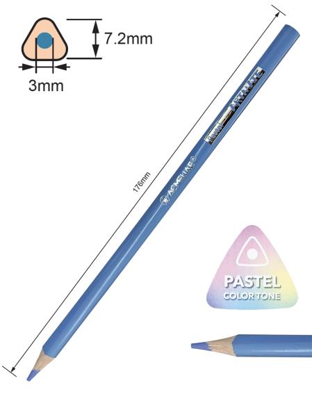 Карандаши 24 цв. ACMELIAE Pastel Artmate пастельные в картонном футляре,