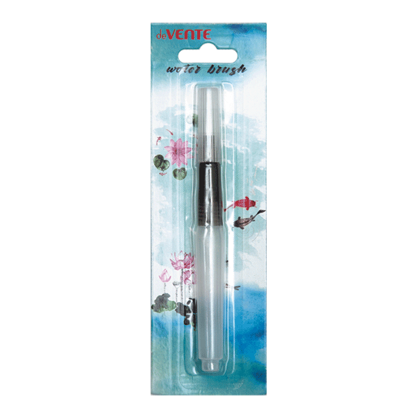 Кисть нейлон с резервуаром д/воды, размер М (средний), deVENTE Water Brush