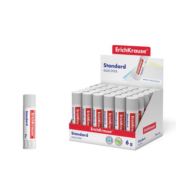 Клей-карандаш  06 г ErichKrause® Standard
