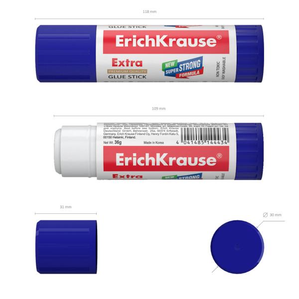 Клей-карандаш  36 г ErichKrause